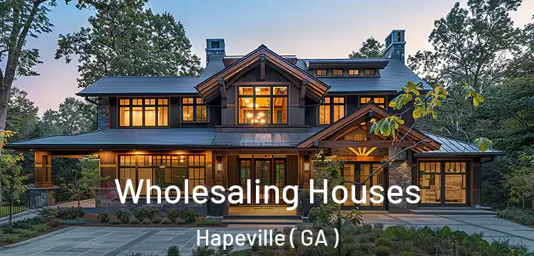  Wholesaling Houses Hapeville ( GA )