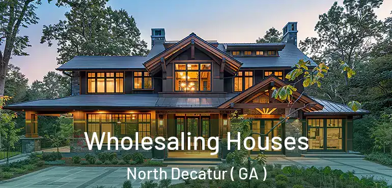  Wholesaling Houses North Decatur ( GA )