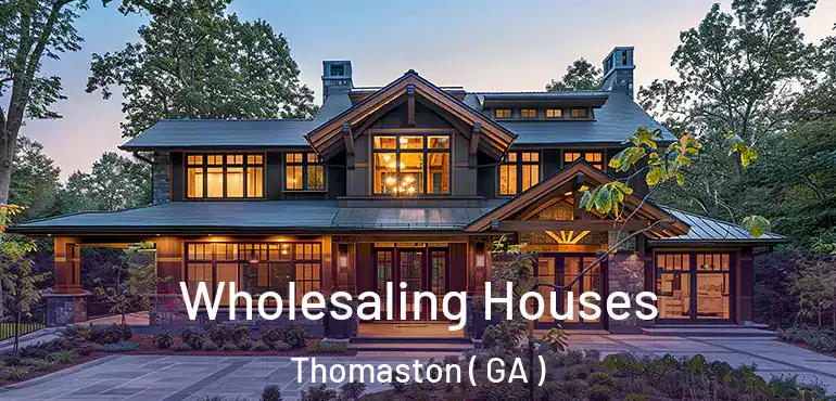 Wholesaling Houses Thomaston ( GA )